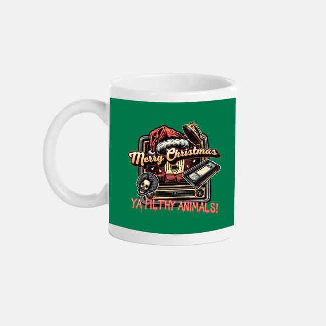 Christmas Animals-None-Mug-Drinkware-glitchygorilla