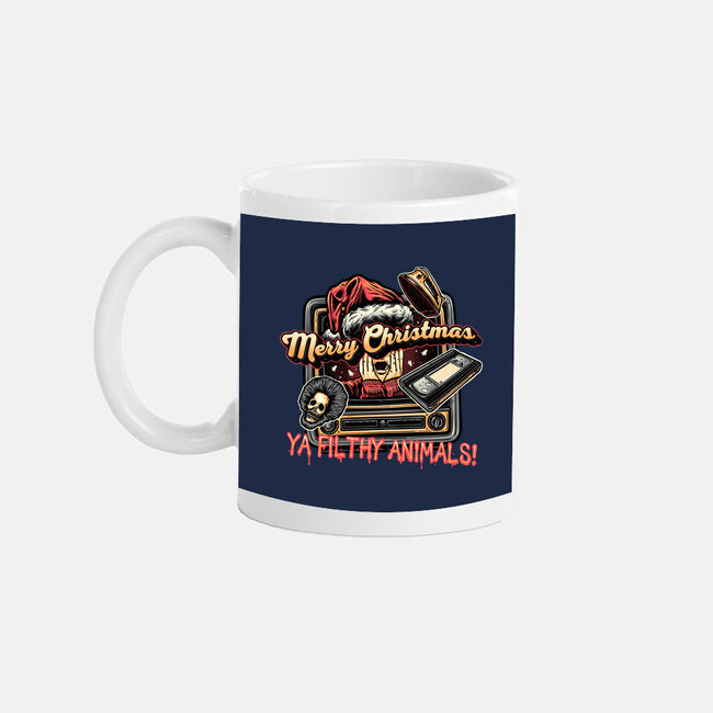 Christmas Animals-None-Mug-Drinkware-glitchygorilla