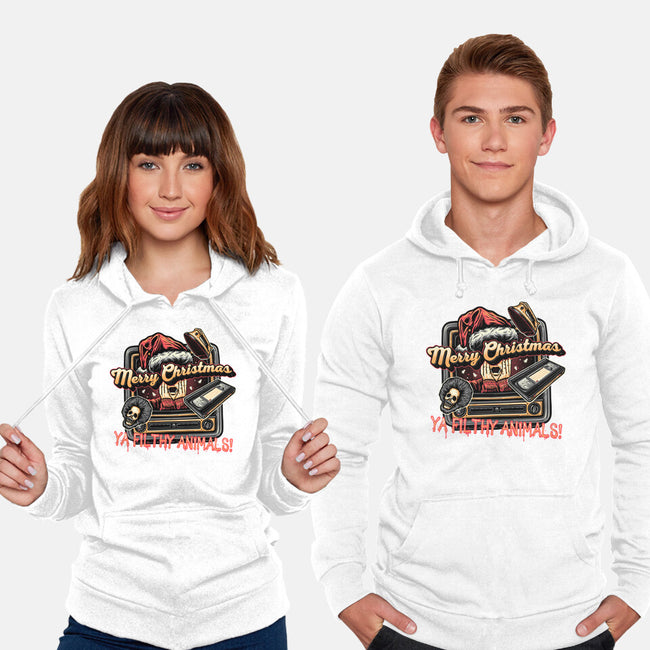 Christmas Animals-Unisex-Pullover-Sweatshirt-glitchygorilla