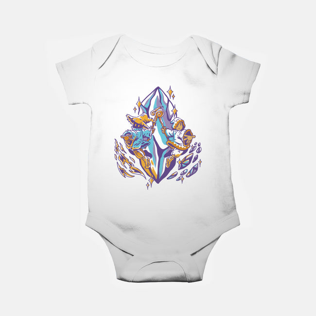 Bonded By Magic-Baby-Basic-Onesie-Henrique Torres