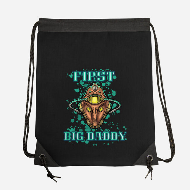 First Big Daddy-None-Drawstring-Bag-nickzzarto