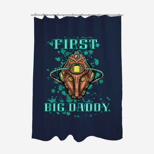 First Big Daddy-None-Polyester-Shower Curtain-nickzzarto