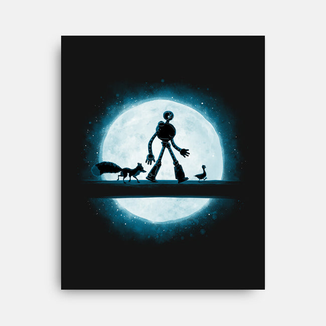 Hakuna Robot-None-Stretched-Canvas-teesgeex