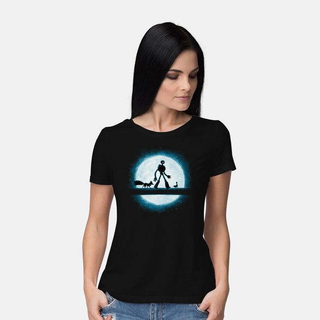 Hakuna Robot-Womens-Basic-Tee-teesgeex