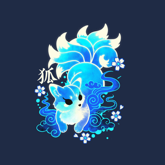 Ice Kawaii Kitsune-Unisex-Crew Neck-Sweatshirt-NemiMakeit