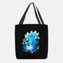 Ice Kawaii Kitsune-None-Basic Tote-Bag-NemiMakeit