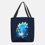 Ice Kawaii Kitsune-None-Basic Tote-Bag-NemiMakeit