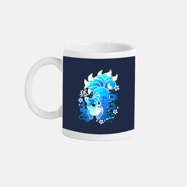 Ice Kawaii Kitsune-None-Mug-Drinkware-NemiMakeit