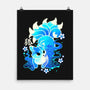 Ice Kawaii Kitsune-None-Matte-Poster-NemiMakeit