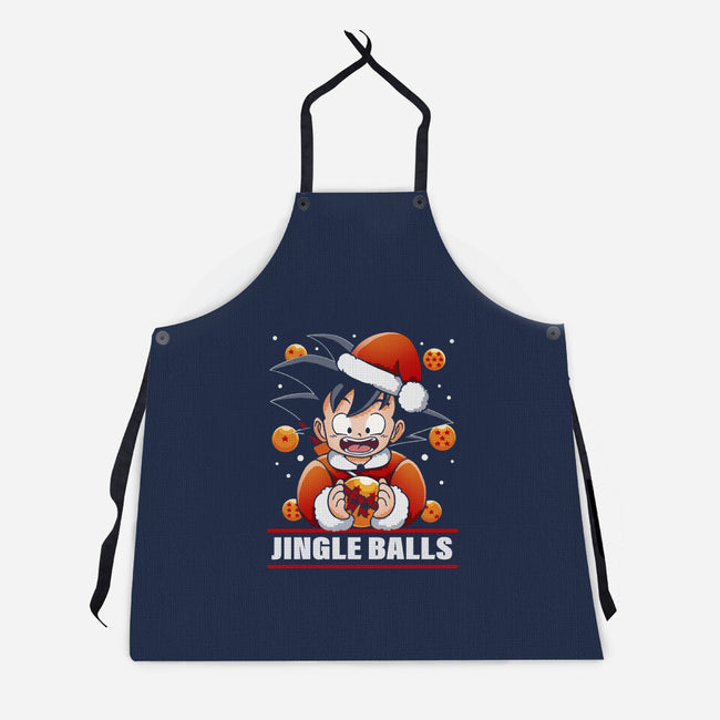 Jingle Balls-Unisex-Kitchen-Apron-Vallina84