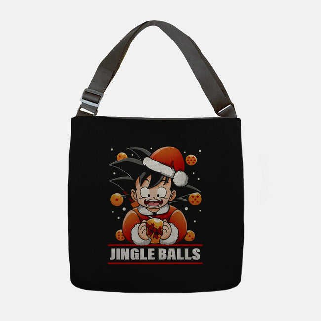 Jingle Balls-None-Adjustable Tote-Bag-Vallina84