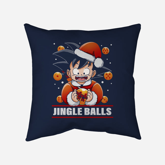 Jingle Balls-None-Removable Cover w Insert-Throw Pillow-Vallina84