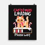 Christmas Loading-None-Matte-Poster-NemiMakeit