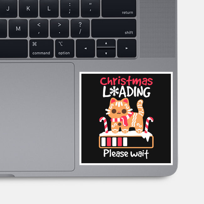 Christmas Loading-None-Glossy-Sticker-NemiMakeit