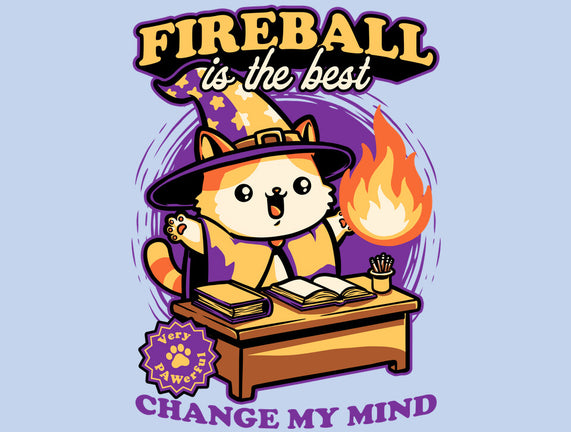 Wizard Cat Fireball