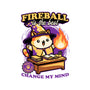 Wizard Cat Fireball-None-Glossy-Sticker-Studio Mootant