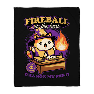 Wizard Cat Fireball