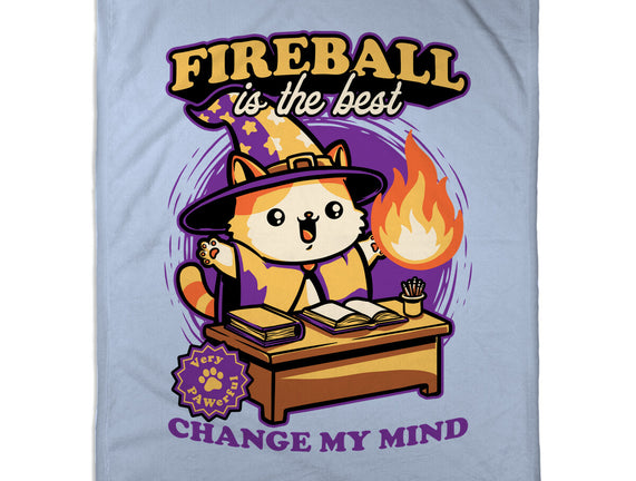 Wizard Cat Fireball