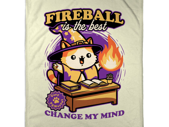 Wizard Cat Fireball