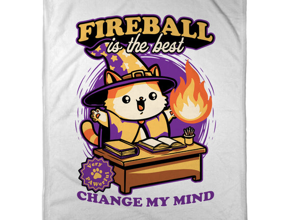 Wizard Cat Fireball