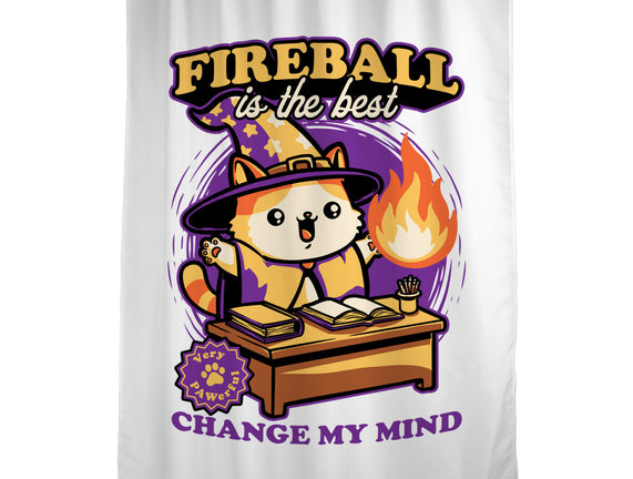 Wizard Cat Fireball