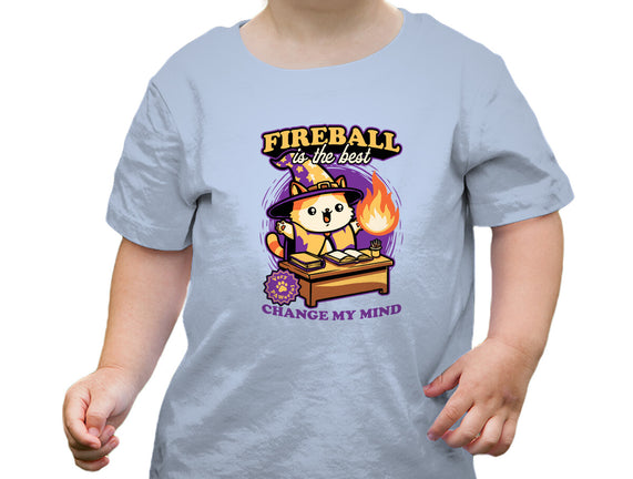 Wizard Cat Fireball