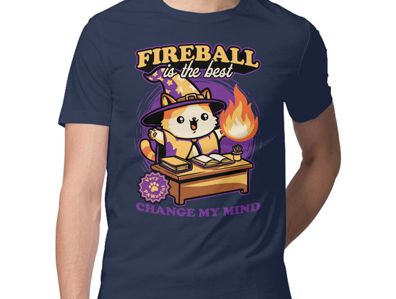 Wizard Cat Fireball