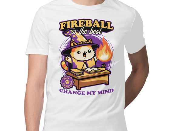 Wizard Cat Fireball