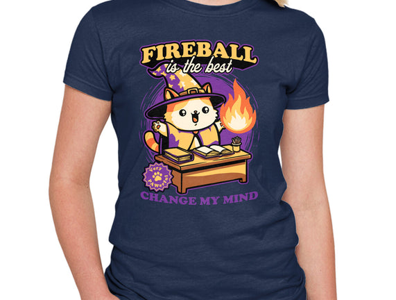 Wizard Cat Fireball