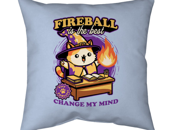 Wizard Cat Fireball