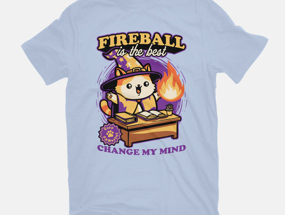 Wizard Cat Fireball