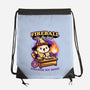 Wizard Cat Fireball-None-Drawstring-Bag-Studio Mootant