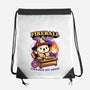 Wizard Cat Fireball-None-Drawstring-Bag-Studio Mootant