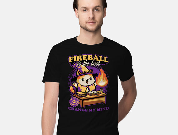 Wizard Cat Fireball