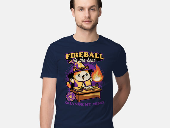 Wizard Cat Fireball