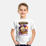 Wizard Cat Fireball-Youth-Basic-Tee-Studio Mootant