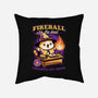 Wizard Cat Fireball-None-Removable Cover w Insert-Throw Pillow-Studio Mootant