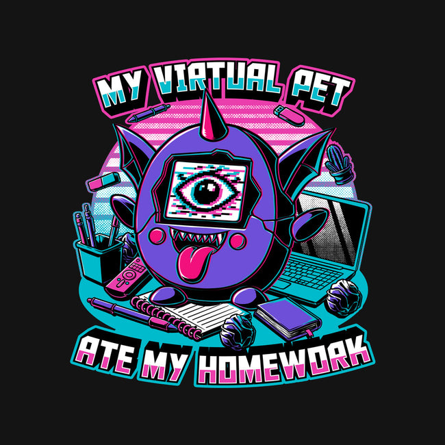 Digital Pet Homework-Unisex-Baseball-Tee-Studio Mootant