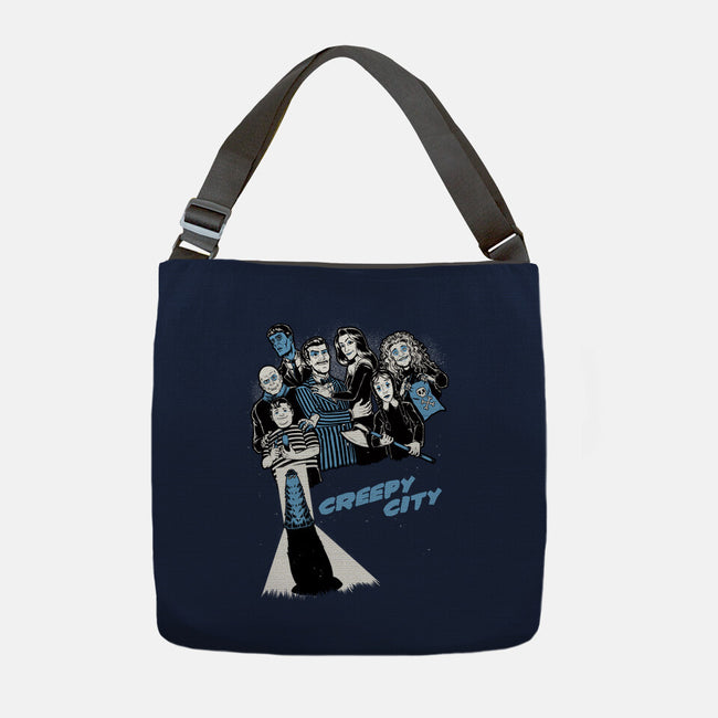 Creepy City-None-Adjustable Tote-Bag-Studio Mootant