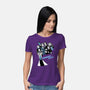 Creepy City-Womens-Basic-Tee-Studio Mootant