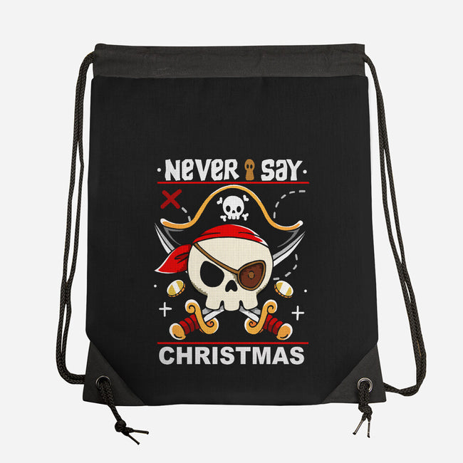 Never Say Christmas-None-Drawstring-Bag-Vallina84