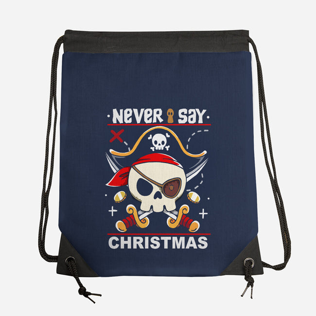 Never Say Christmas-None-Drawstring-Bag-Vallina84
