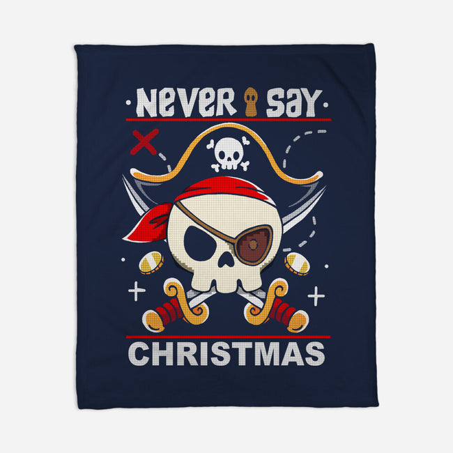 Never Say Christmas-None-Fleece-Blanket-Vallina84