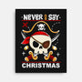 Never Say Christmas-None-Stretched-Canvas-Vallina84