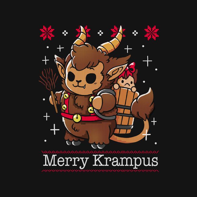 Merry Krampus To All-Womens-Basic-Tee-Vallina84