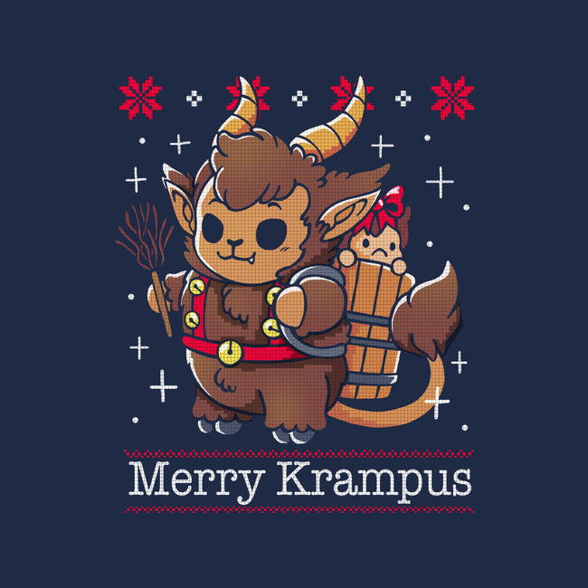 Merry Krampus To All-None-Adjustable Tote-Bag-Vallina84