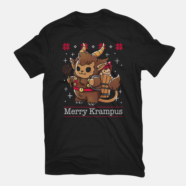 Merry Krampus To All-Youth-Basic-Tee-Vallina84