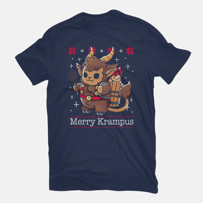 Merry Krampus To All-Womens-Basic-Tee-Vallina84