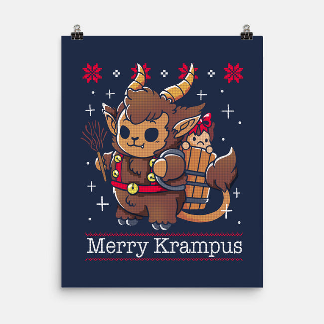 Merry Krampus To All-None-Matte-Poster-Vallina84