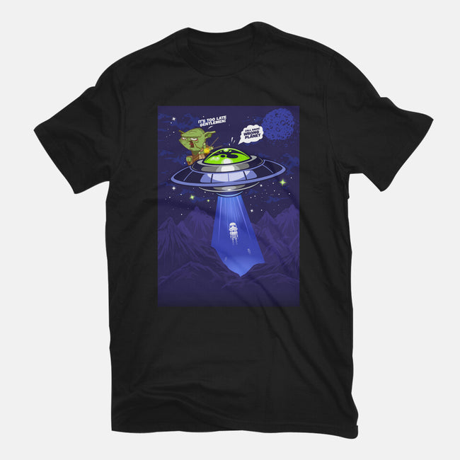 Wrong Planet-Womens-Fitted-Tee-Rajj